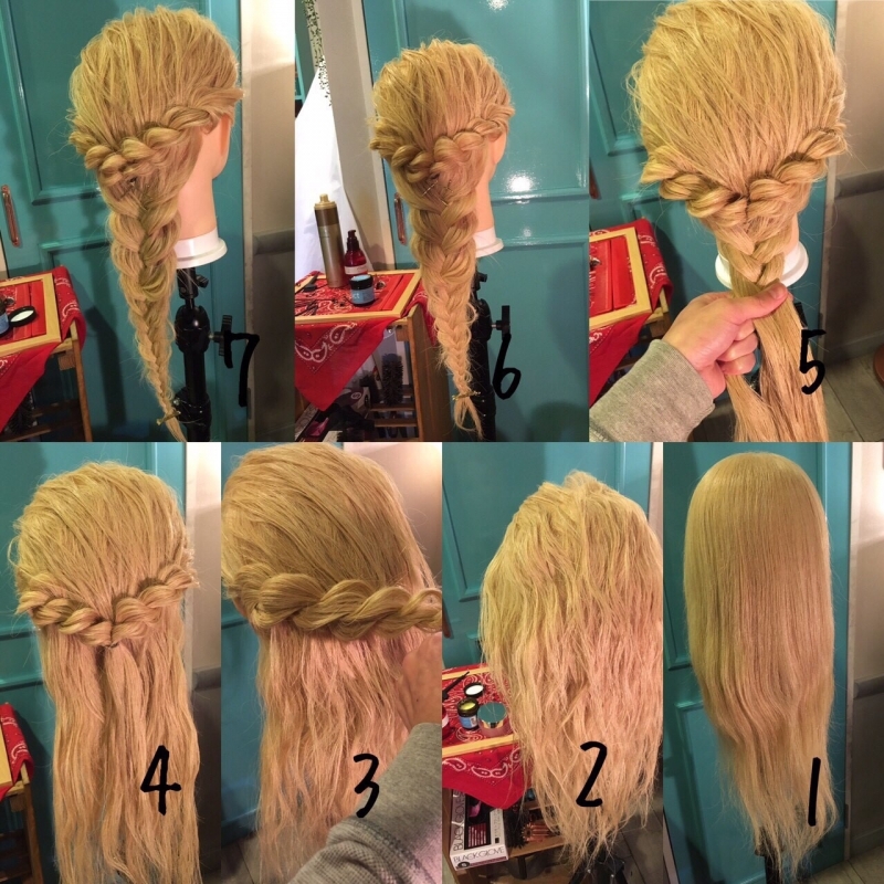 ダウンスタイル編み込みアレンジ｜美容院の最新記事