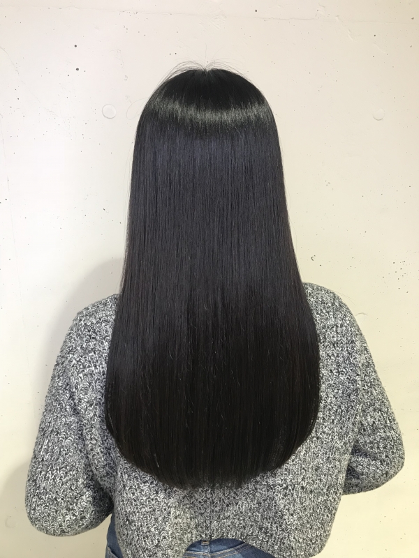 王道ブラックヘアー♡