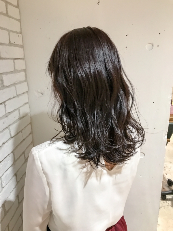 就活、オフィスに◎ダークブラウンカラー♪